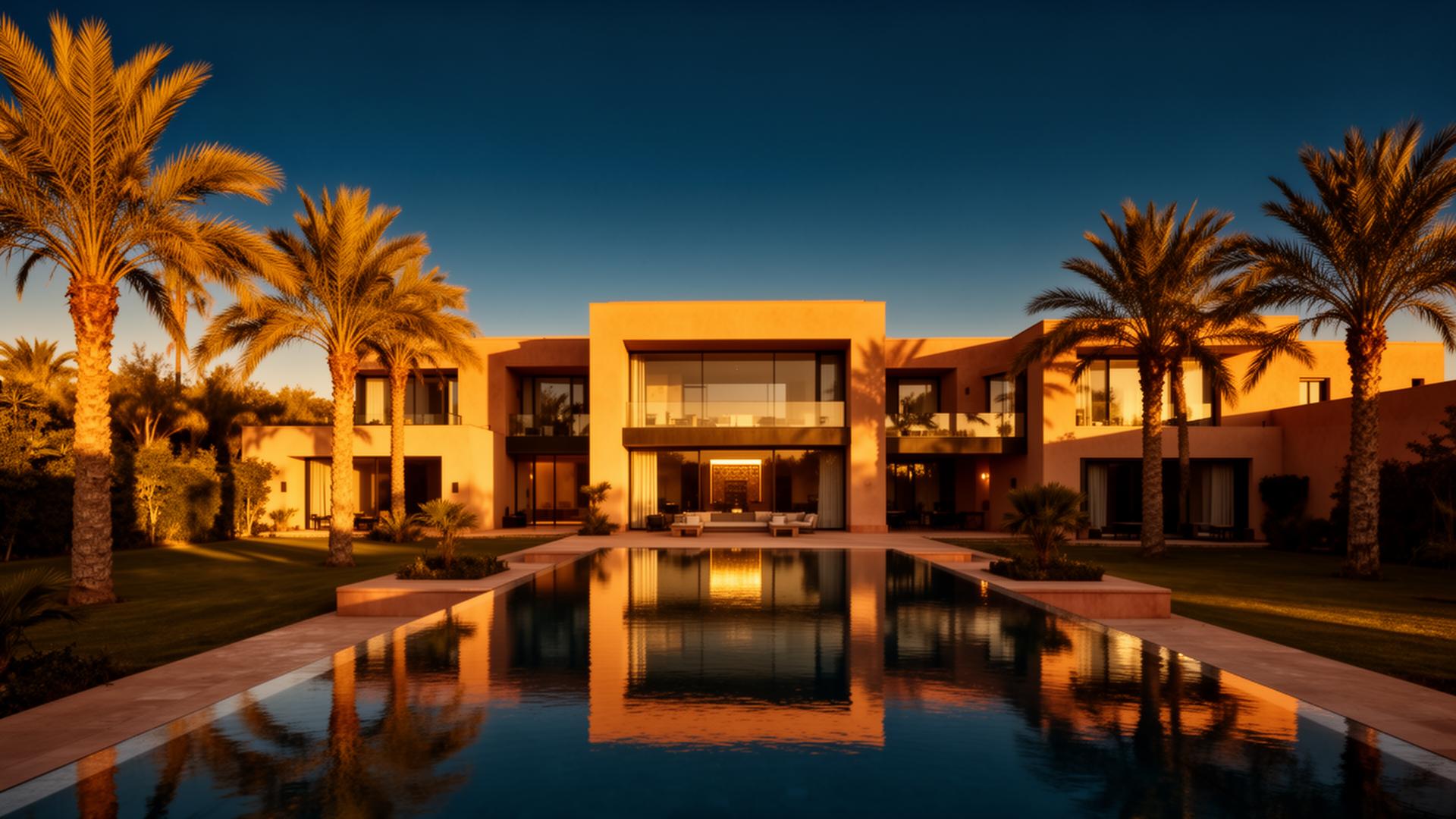 Villa de luxe à Marrakech